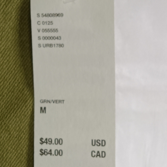 Bdg Urban Outfitters Pull On Contrast Shorts Olive Green  Size M NWT - Picture 4 of 9